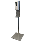Sanitizer stand w/ dispenser